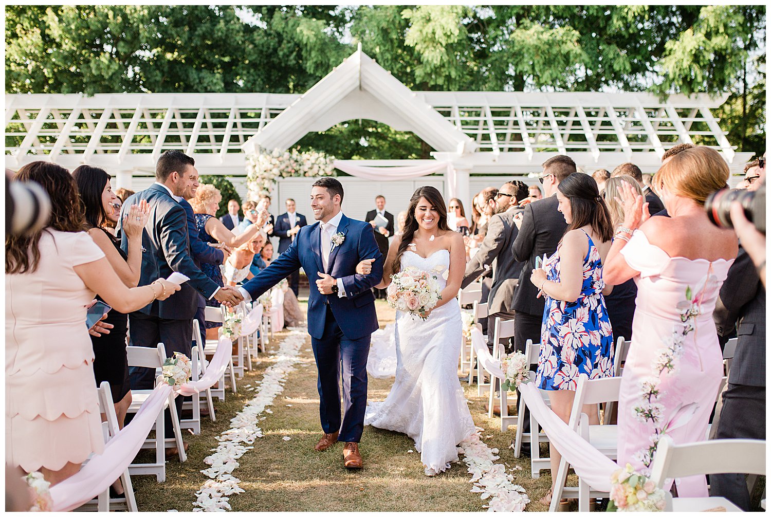 Bride and Groom recessional